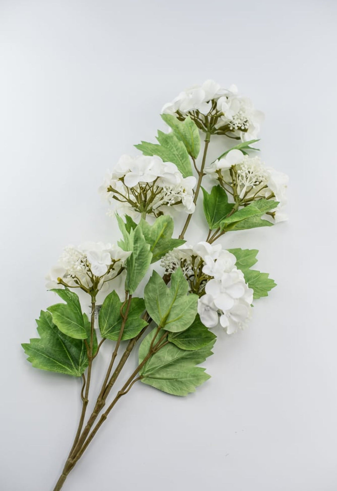 Real touch, snowball hydrangea spray - white - Greenery Market21114-CR