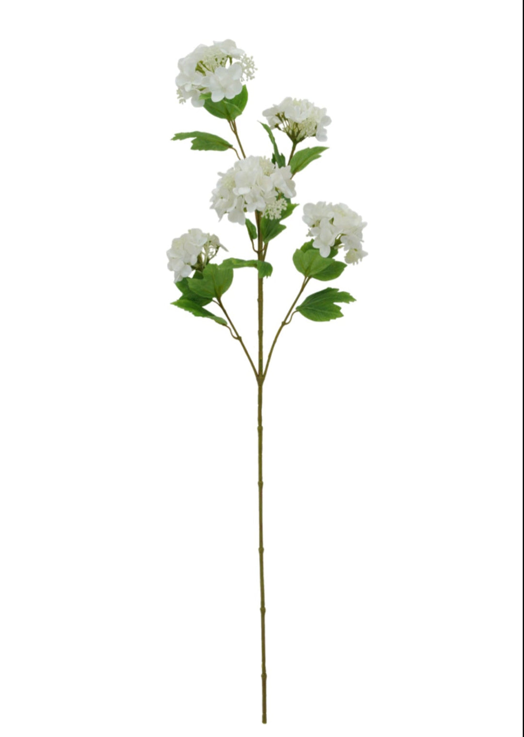 Real touch, snowball hydrangea spray - white - Greenery Market21114-CR