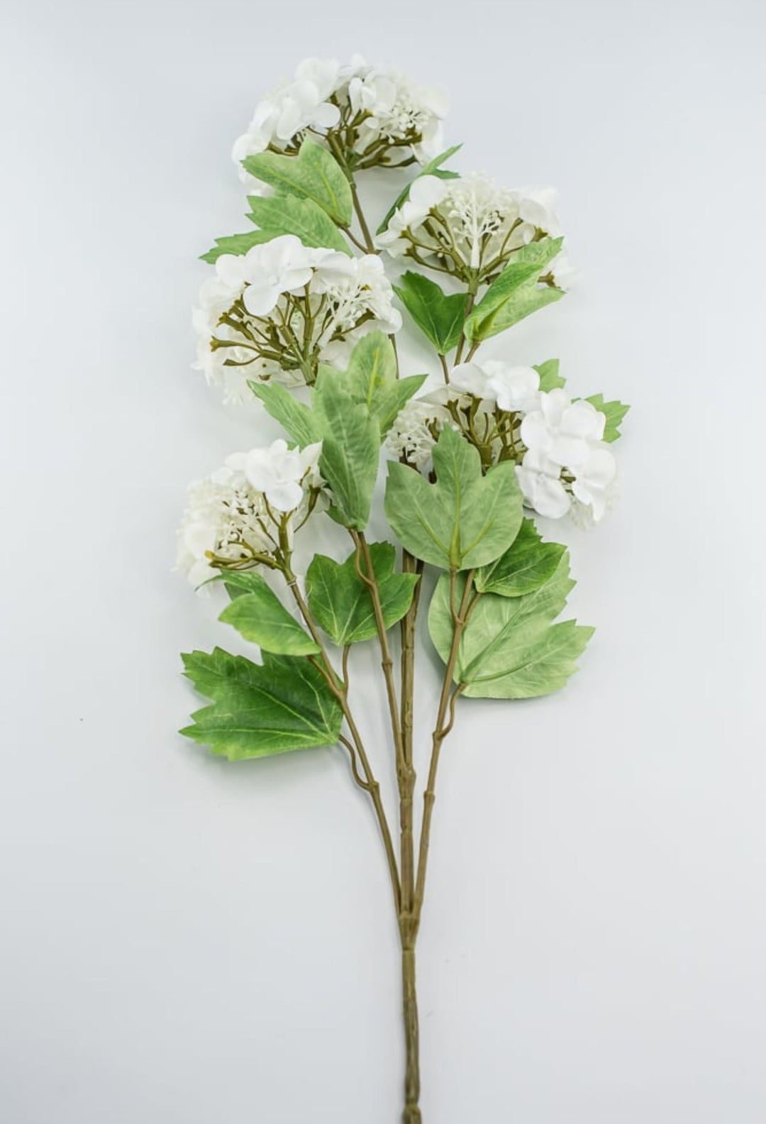 Real touch, snowball hydrangea spray - white - Greenery Market21114-CR