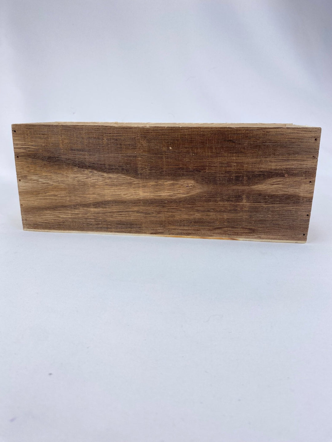 Rectangle wooden containers - brown stain - Greenery Marketwreath base & containers7912BR