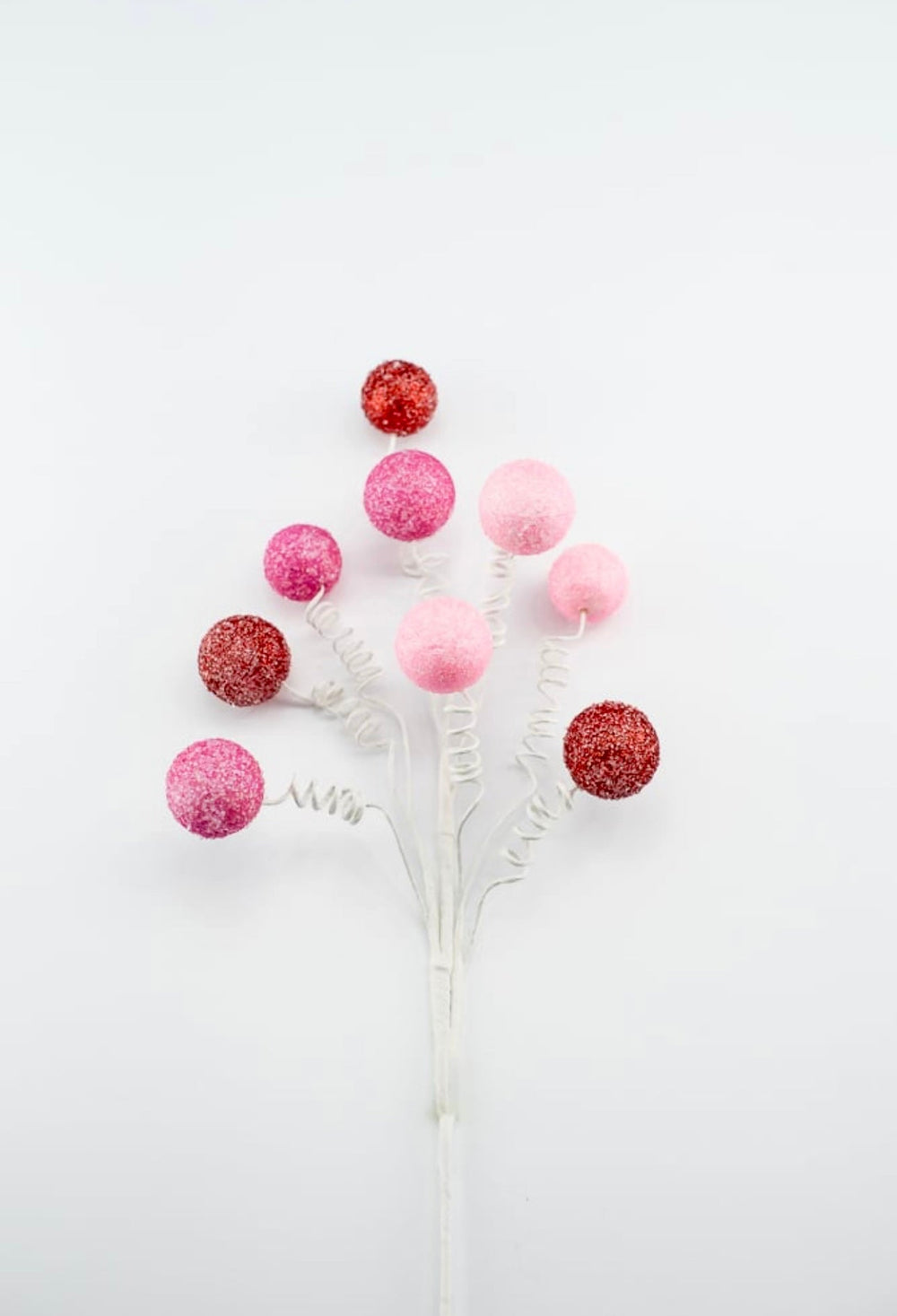 Red and pink gum ball pick - Greenery Market85791RDPK