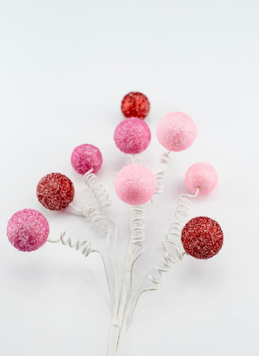 Red and pink gum ball pick - Greenery Market85791RDPK