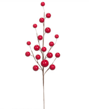 Red Berry Pick - 18" - Greenery MarketXBK611-RE