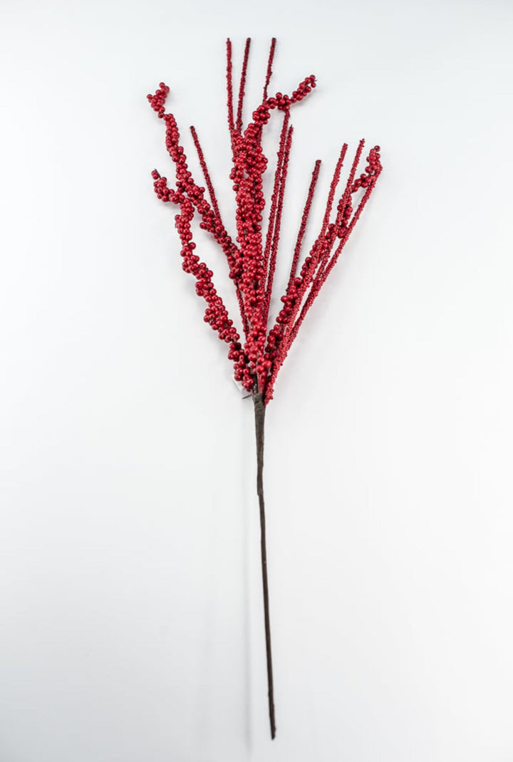 Red Berry Spray - 31" - Greenery MarketXB669R