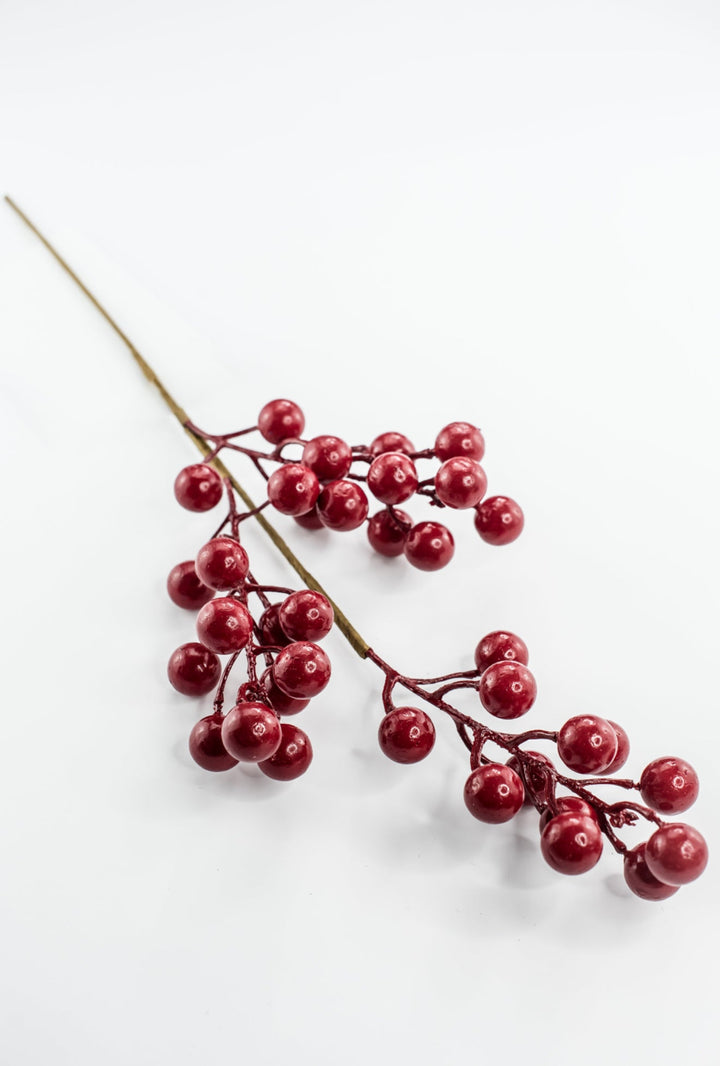 Red Berry Spray - Greenery Market86312RD