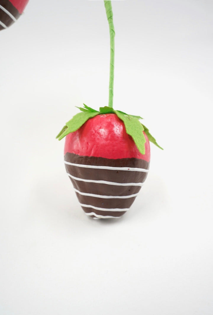 Red Dipped Strawberry Pick - 22" - Greenery MarketSeasonal & Holiday Decorations63908RD
