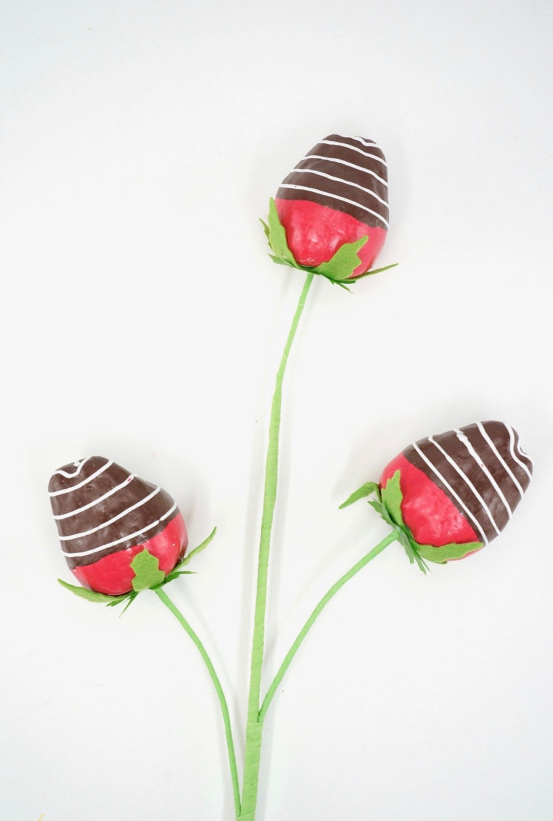 Red Dipped Strawberry Pick - 22" - Greenery MarketSeasonal & Holiday Decorations63908RD
