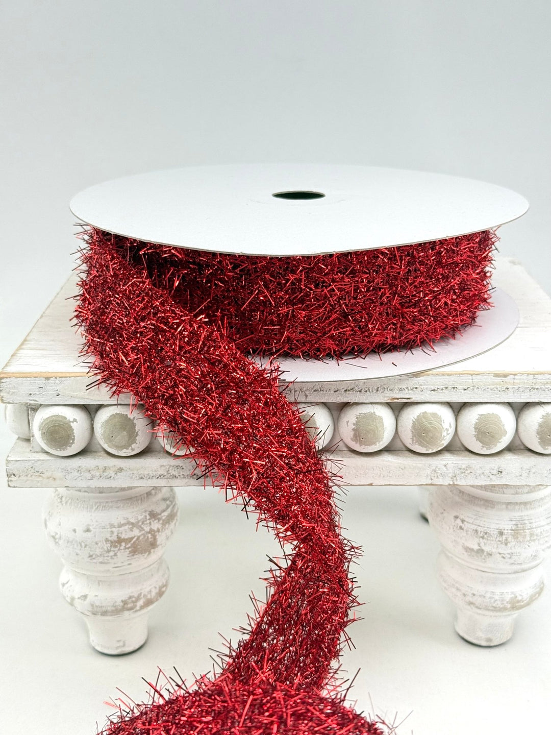 Red Jazzy Farrisilk Wired Ribbon - 1.5" - Greenery MarketRS209-02