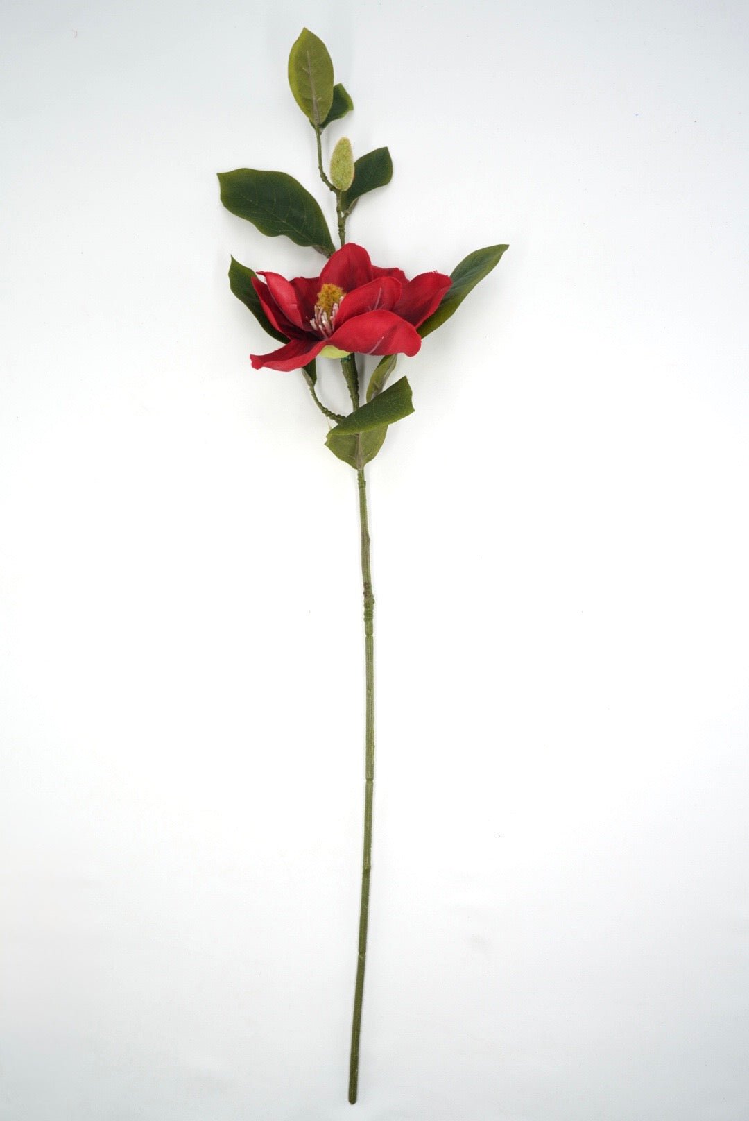 Red Magnolia Stem - 25.5" - Greenery MarketArtificial Flowers29346RD