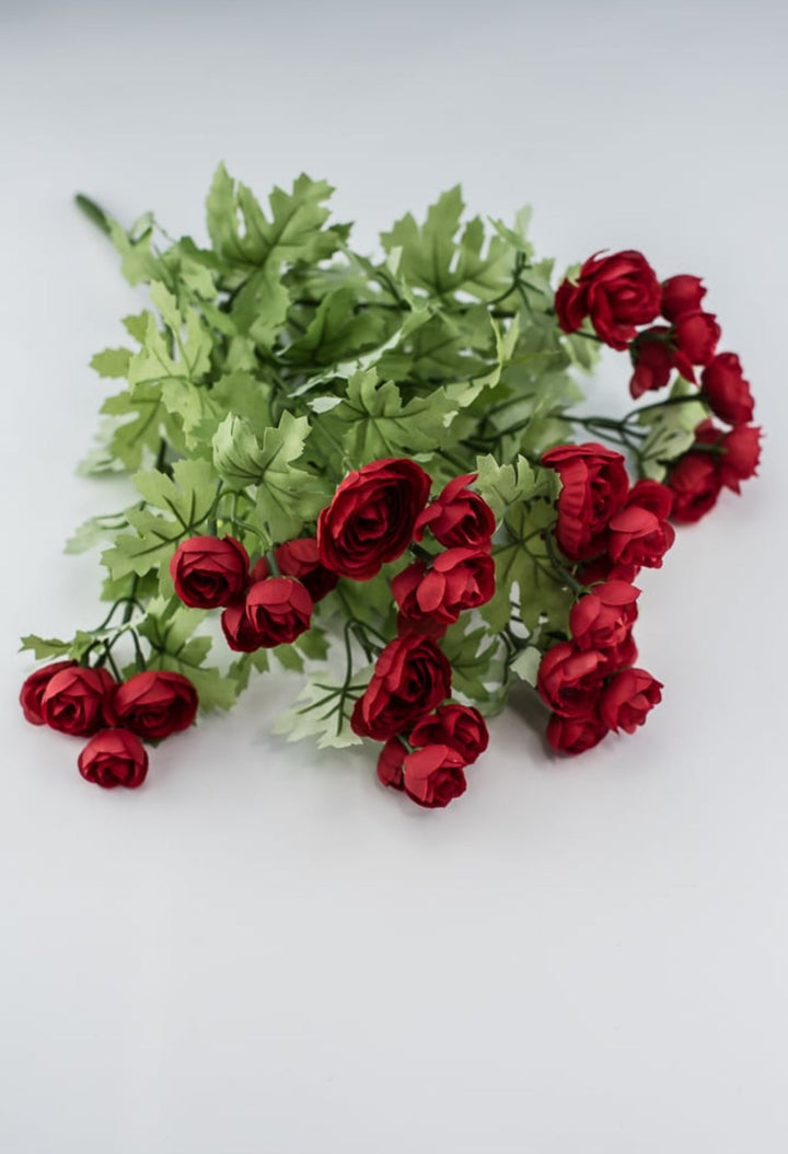 Red mini ranunculus bush - Greenery Market63514RD