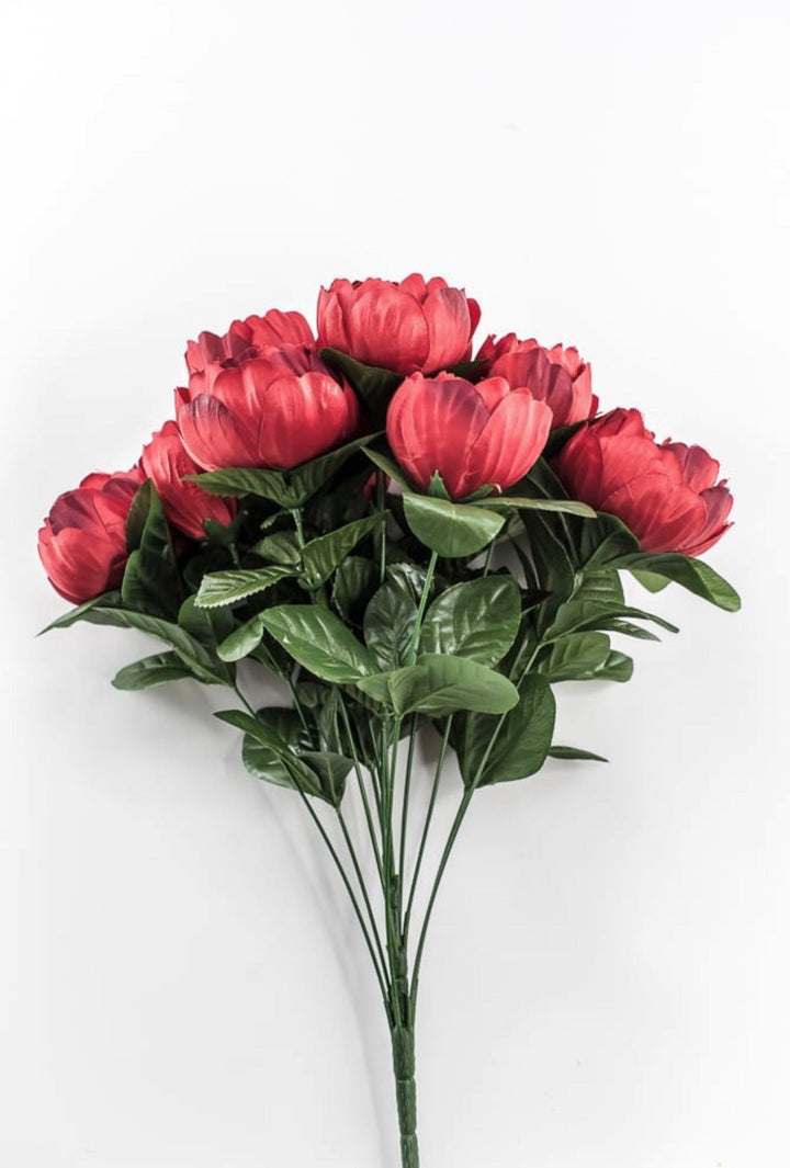 Red Peony Bush - 19" - Greenery Market21267-RD