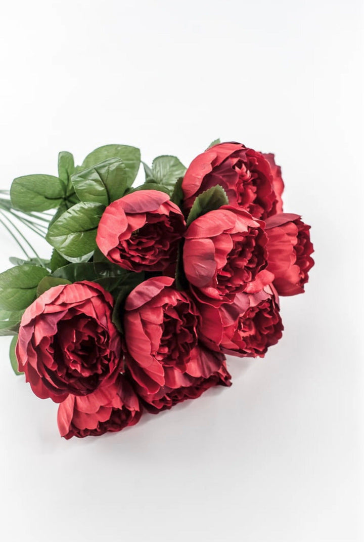 Red Peony Bush - 19" - Greenery Market21267-RD