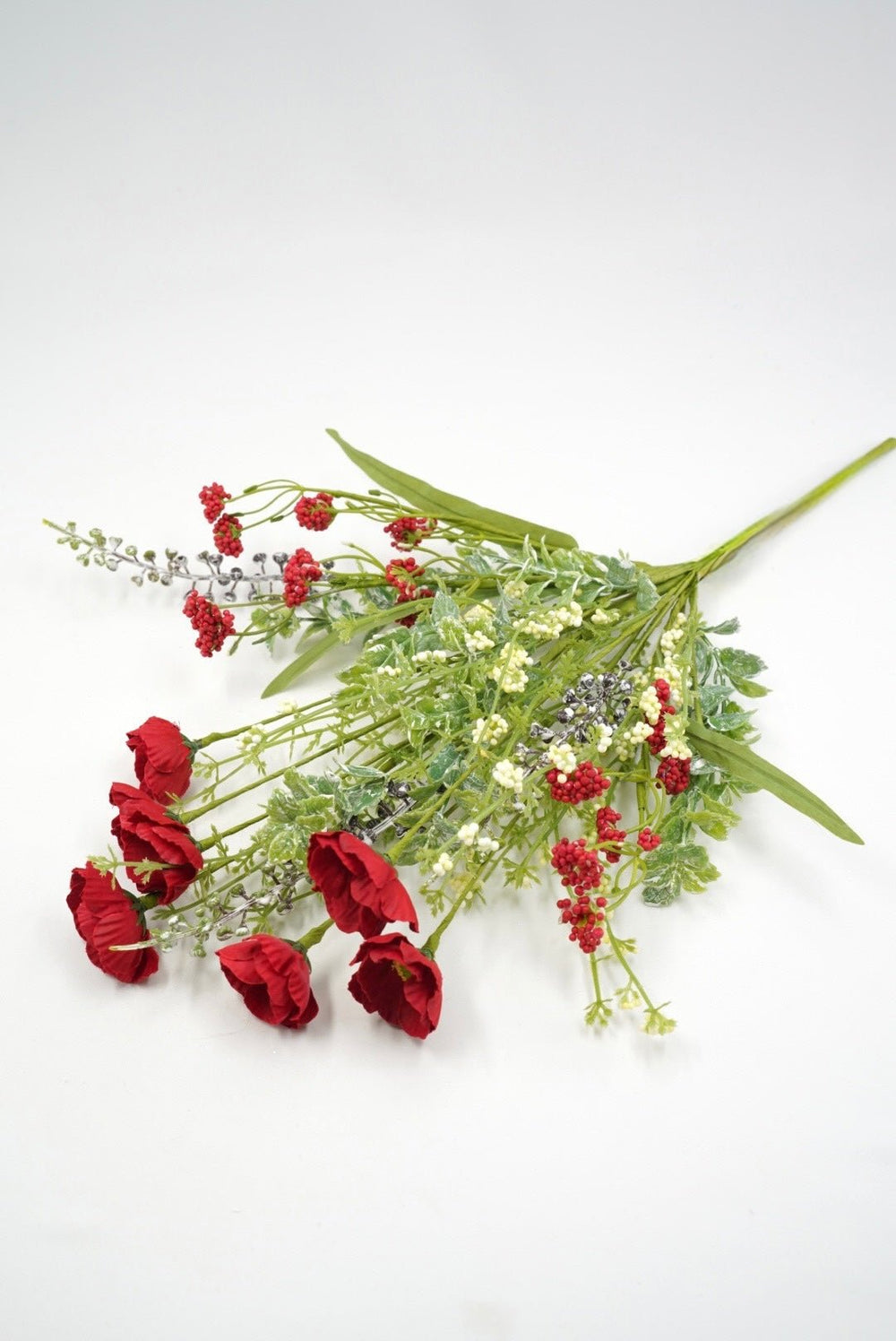 Red Poppy Spray - 21" - Greenery MarketArtificial Flowers63429RD