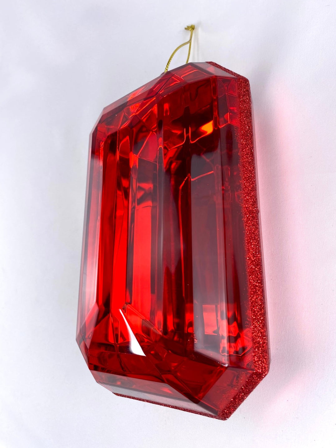 Red Rectangle Jewel - 8" - 200 - Greenery MarketCX946 - 02