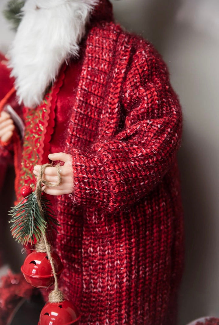 Red Santa With Bells - 28" - Greenery MarketHoliday Decorations280270