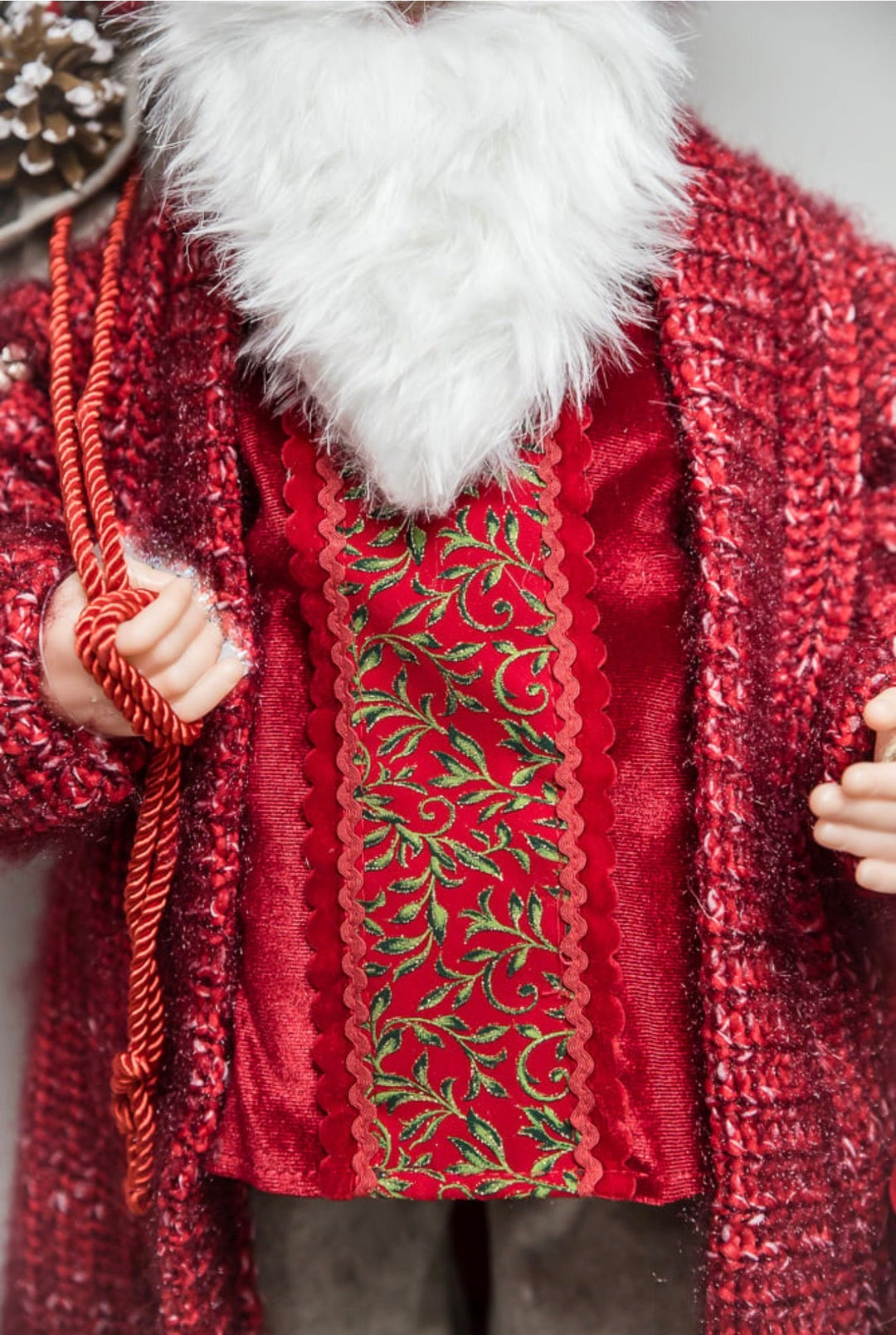 Red Santa With Bells - 28" - Greenery MarketHoliday Decorations280270
