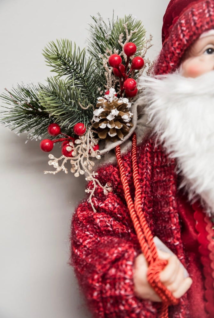 Red Santa With Bells - 28" - Greenery MarketHoliday Decorations280270