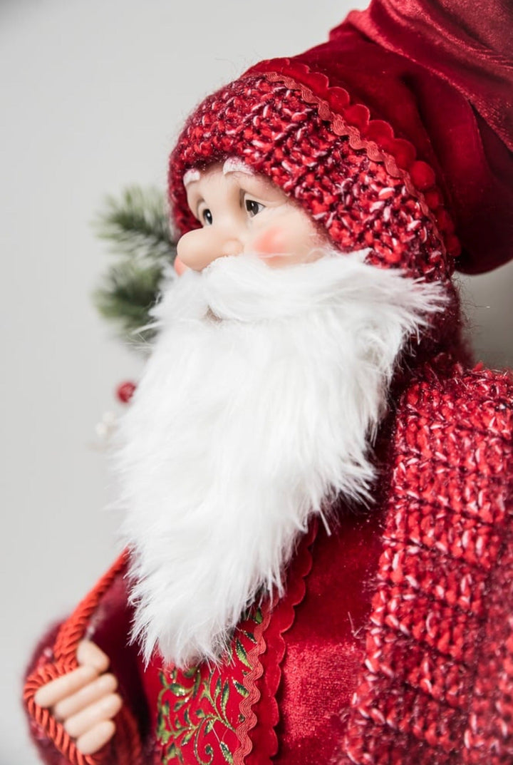 Red Santa With Bells - 28" - Greenery MarketHoliday Decorations280270