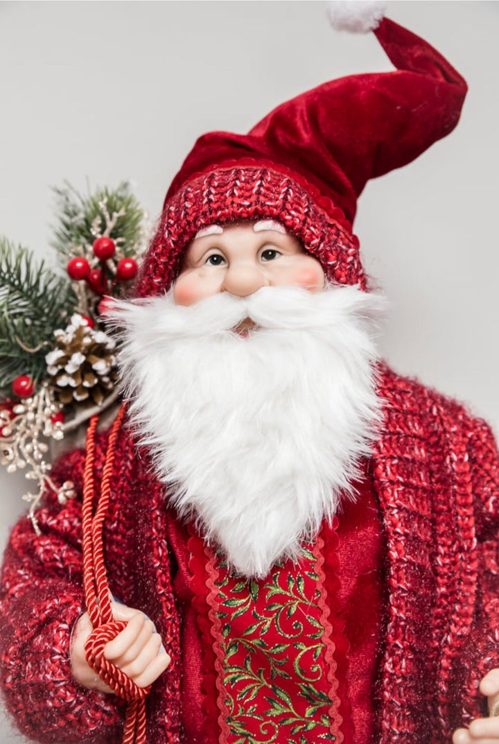 Red Santa With Bells - 28" - Greenery MarketHoliday Decorations280270