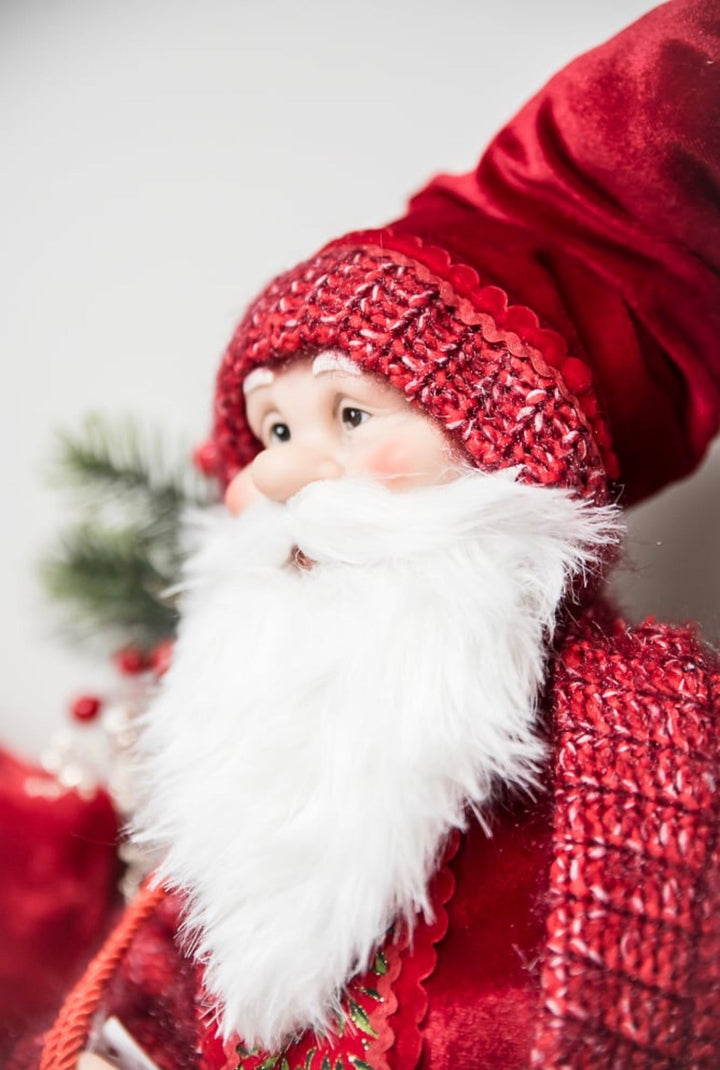 Red Santa With Bells - 28" - Greenery MarketHoliday Decorations280270