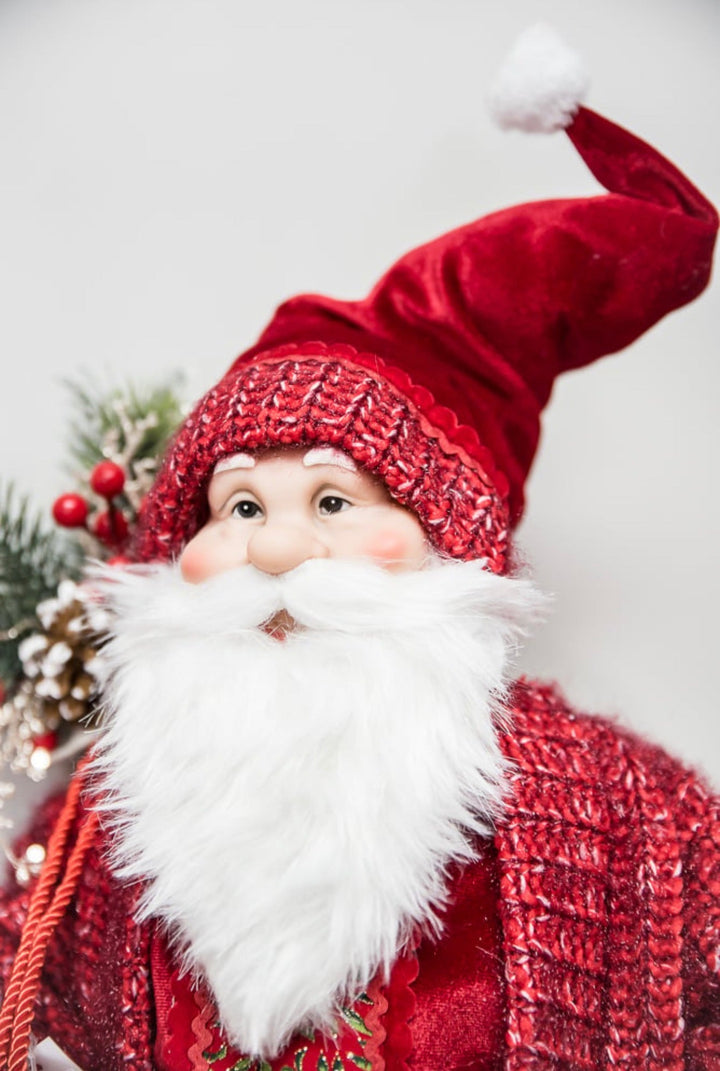 Red Santa With Bells - 28" - Greenery MarketHoliday Decorations280270