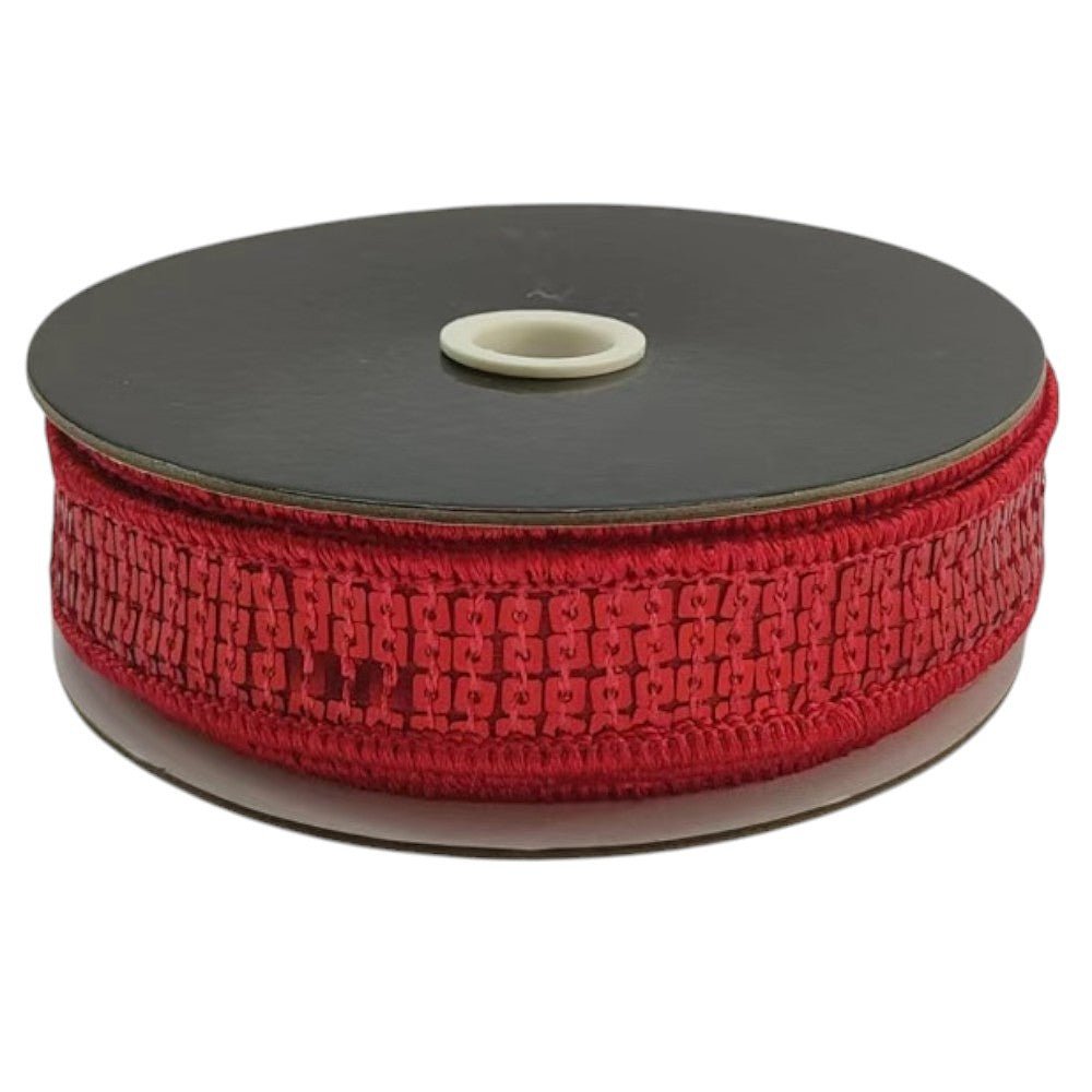 Red Sequin Wired Edge Ribbon - 1" - Greenery MarketWired Ribbon257782