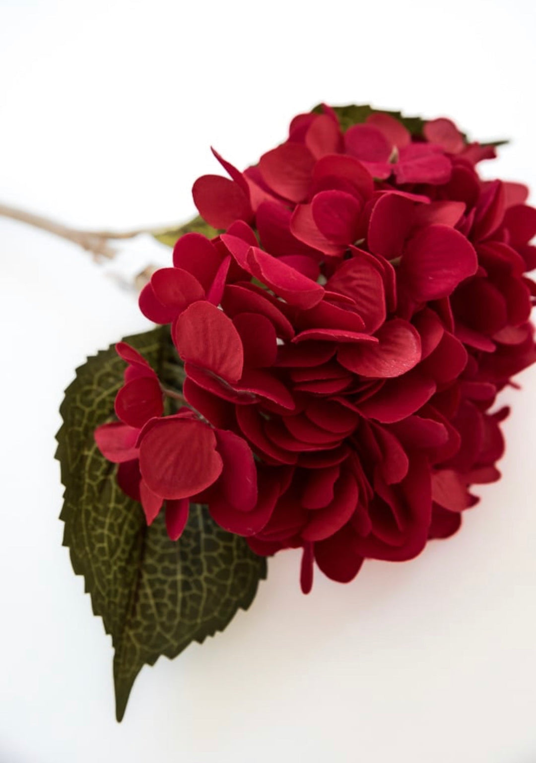 Red Velvet hydrangea stem - Greenery Marketartificial flowers4999 - r