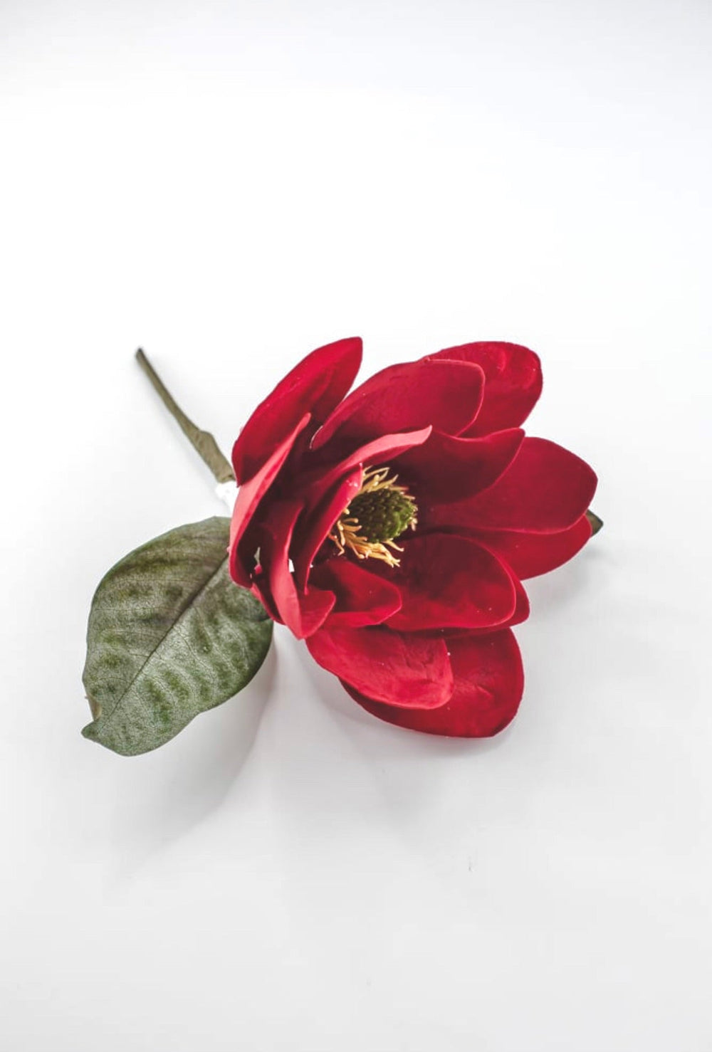 Red Velvet Magnolia Pick - 12" - Greenery MarketXFK122-RE
