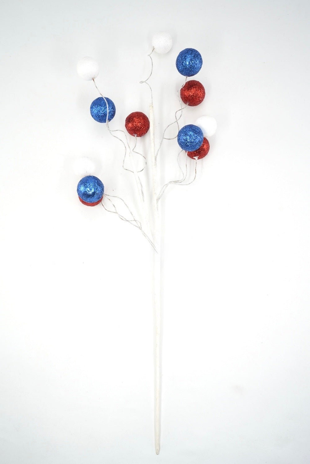 Red, White, & Blue Ball Spray - 24" - Greenery MarketArtificial Flowers74235RWB
