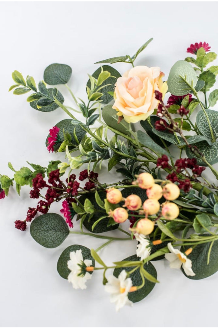 Red Wine Mixed Ranunculus Bush - 18" - Greenery MarketArtificial Flowers63856RDPK