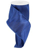 Royal blue faux dupioni Solid 4” - Greenery MarketWired ribbonRD110625