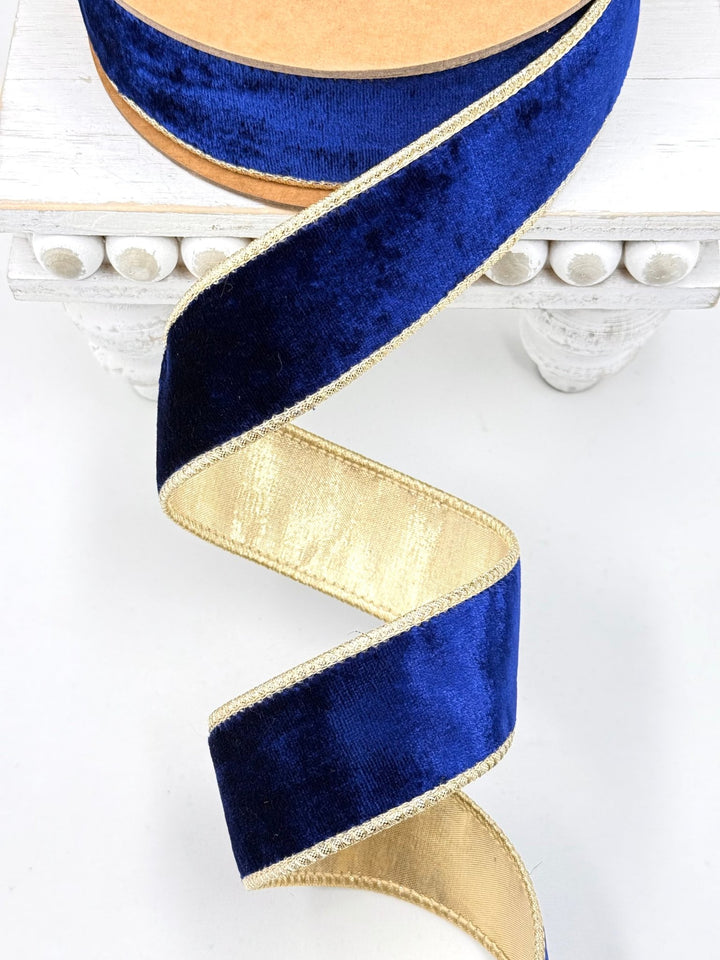 Royal Wired Premium Velvet Ribbon - 1.5" - Greenery Market7416W-329-38E