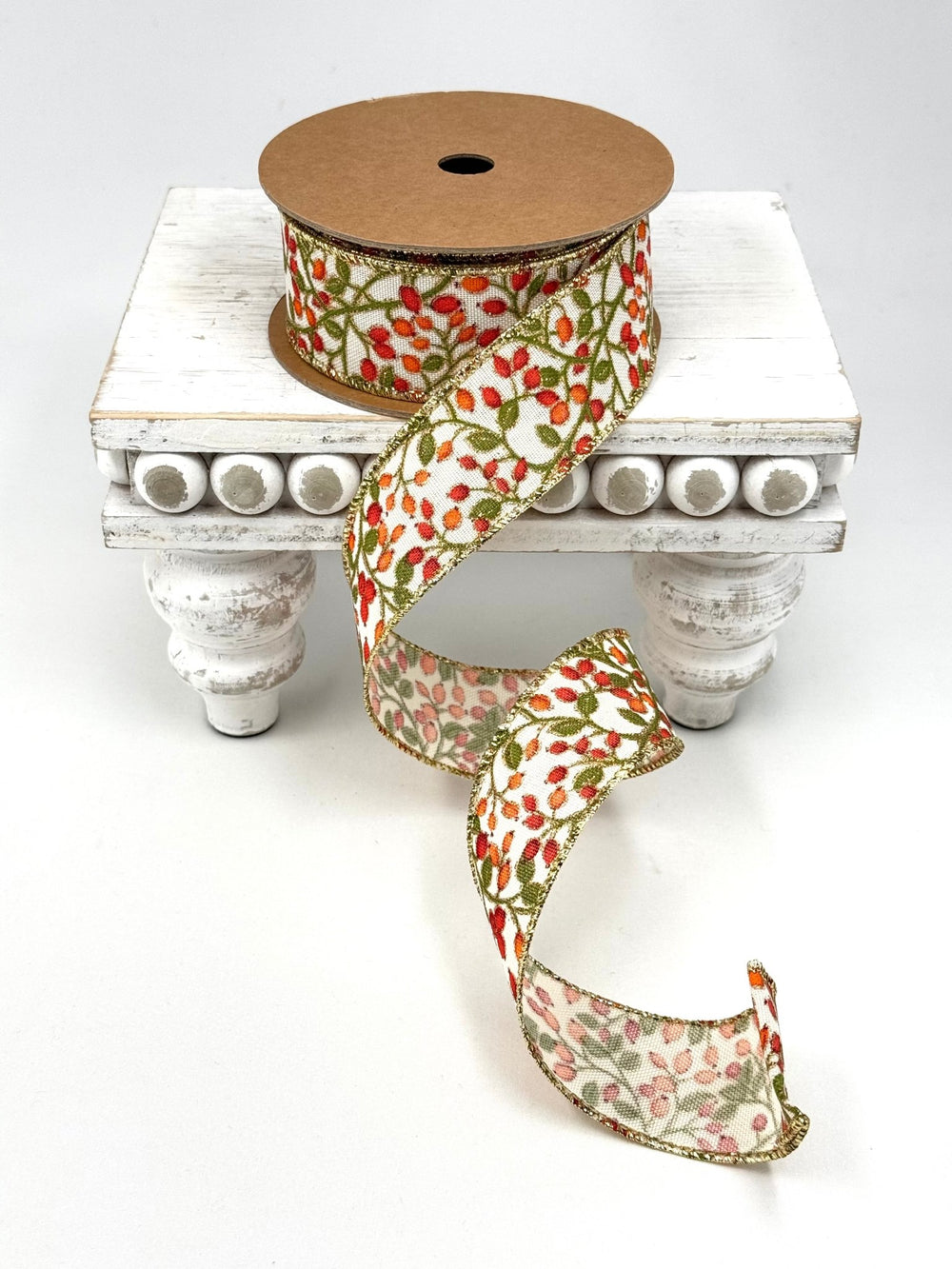 Rust berry wired ribbon, 1.5" - Greenery MarketWired ribbon9626W-812-38E
