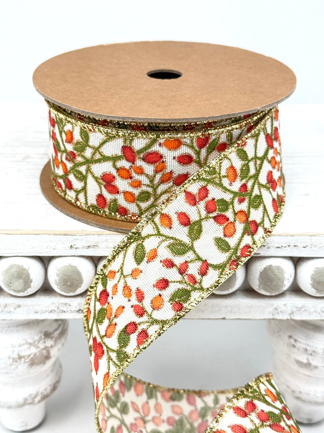 Rust berry wired ribbon, 1.5" - Greenery MarketWired ribbon9626W-812-38E