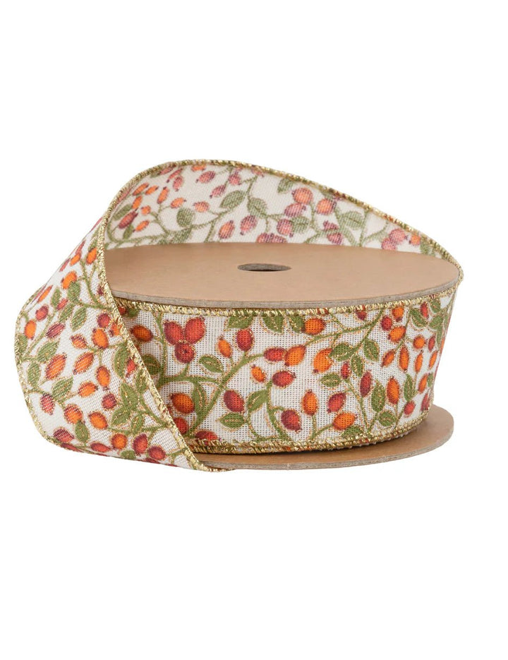 Rust berry wired ribbon, 1.5" - Greenery MarketWired ribbon9626W-812-38E