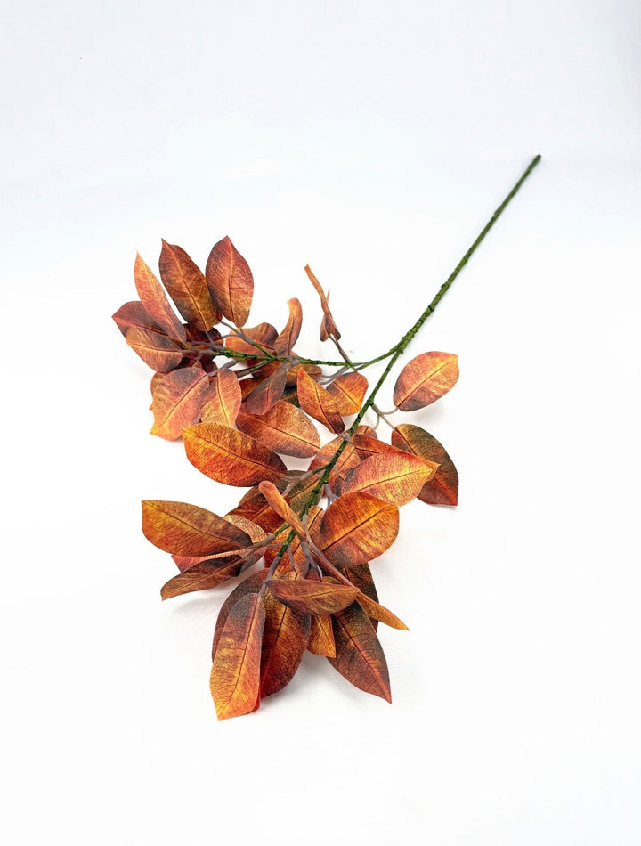 Rust Orange Brown Nandina Leaf Spray - 30" - Greenery Market2751156RO