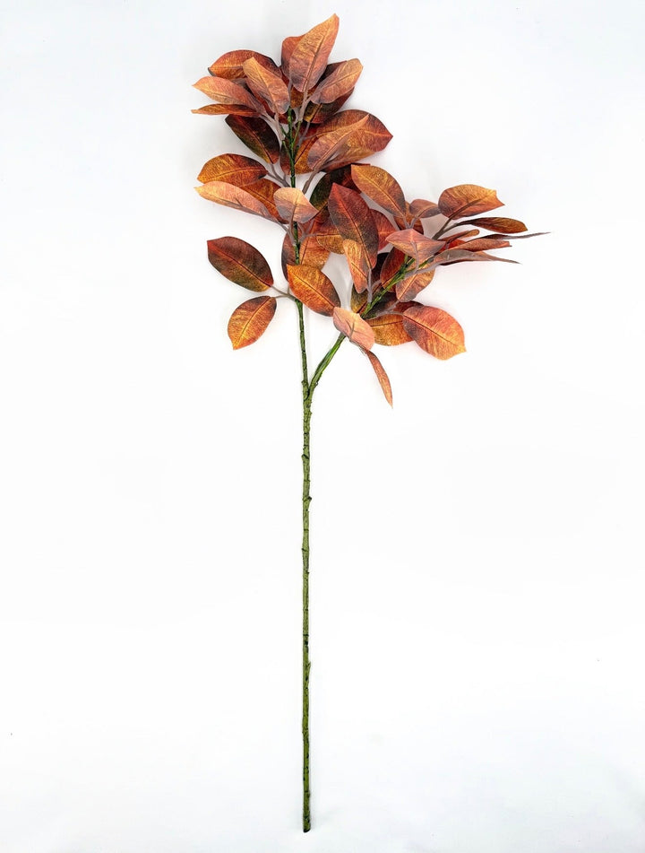 Rust Orange Brown Nandina Leaf Spray - 30" - Greenery Market2751156RO