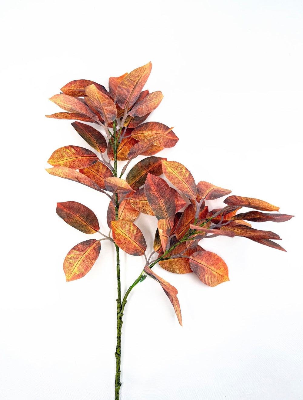 Rust Orange Brown Nandina Leaf Spray - 30" - Greenery Market2751156RO