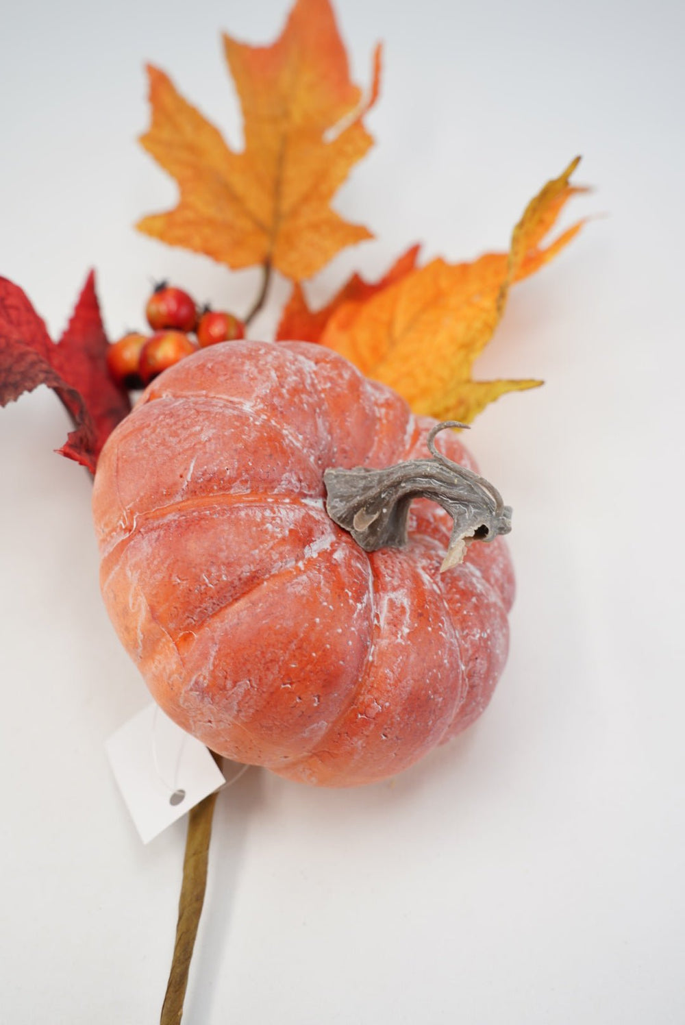 Rust Pumpkin maple leaves pick - Greenery Marketgreenery82239