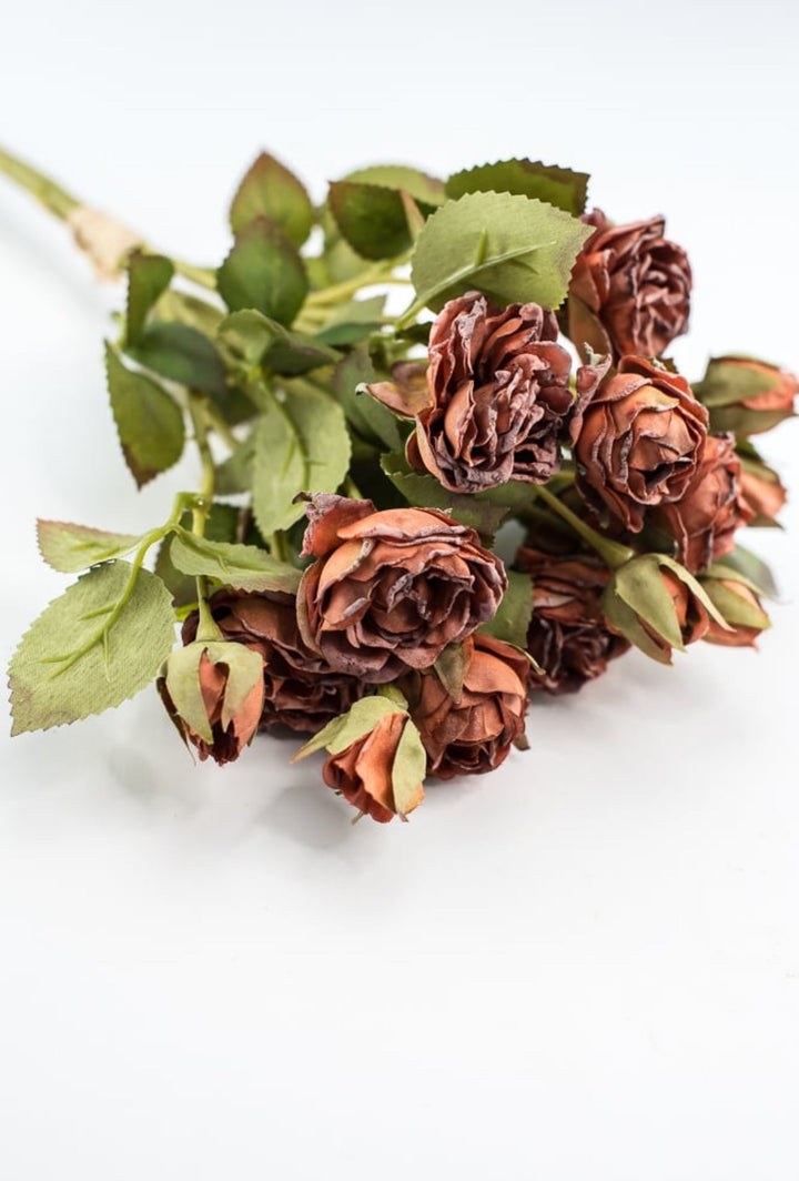 Rusty Brown Mini Rose Bundle - Greenery Market27930