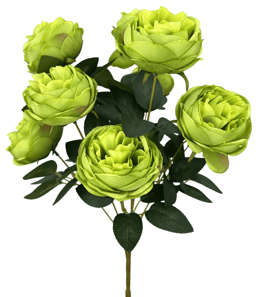 Sage Cabbage Rose Bush - 17.5" - Greenery MarketArtificial Flowers35133SAGE
