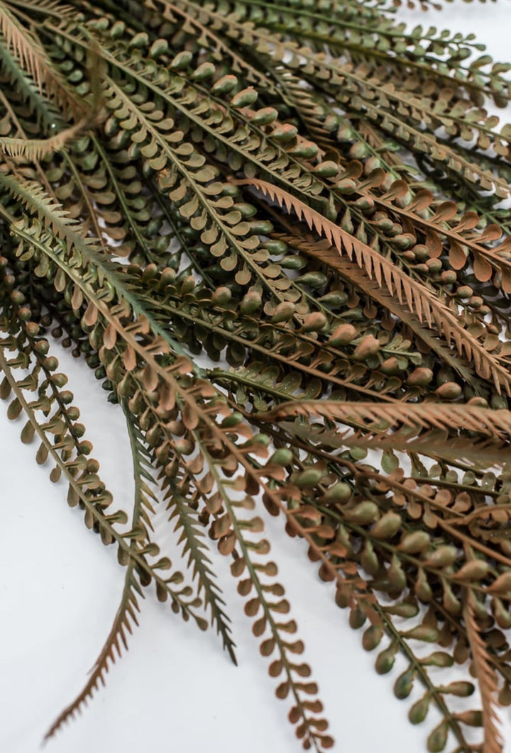 Sage Plastic Leaves Hanging Bush - Greenery Market57311SAGE