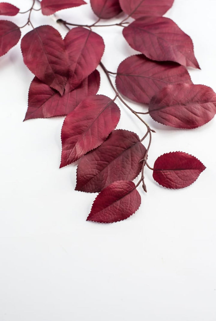 Salal leaves spray - burgundy - Greenery MarketFL5716 - BU