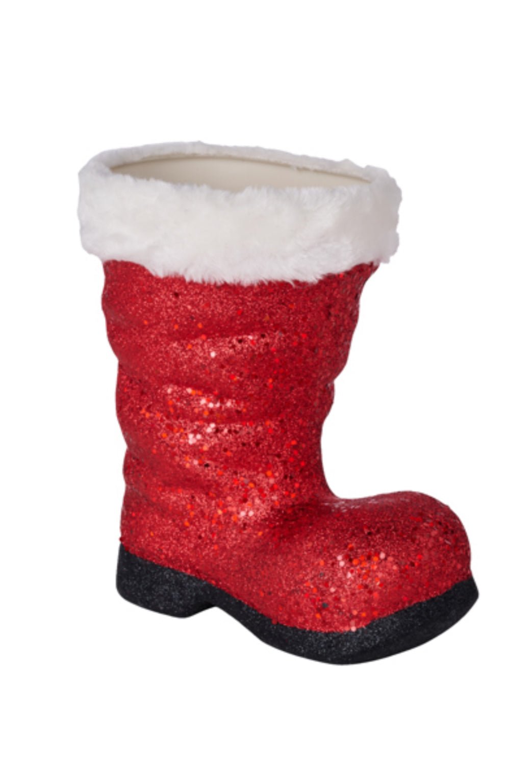 Santa boot vase - red - Greenery MarketXC723424