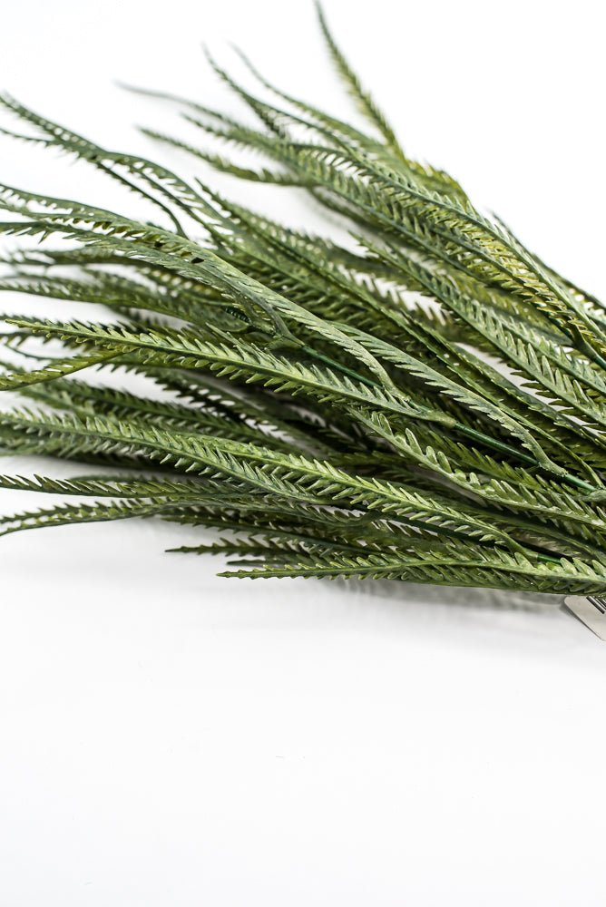 Saw grass leaf bush, artificial fern - GM Exclusive - Greenery MarketgreeneryGM1123GN