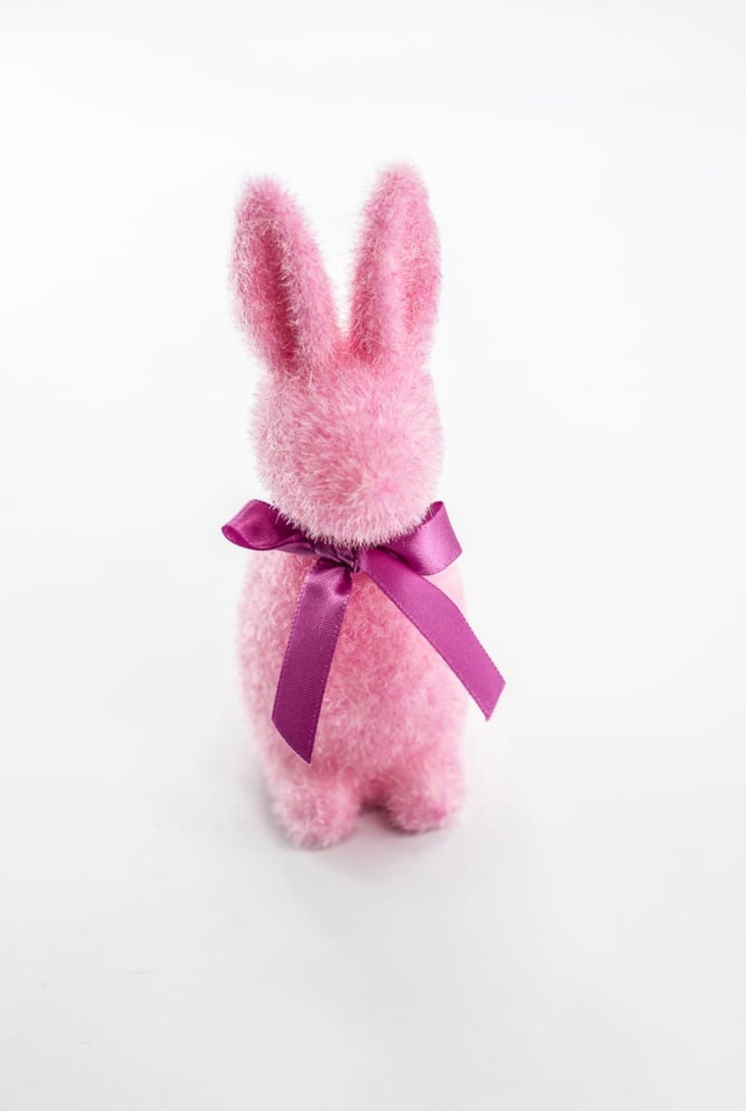 Sherbet Flocked Bunny - 6" SET of 3 - Greenery Market4540716