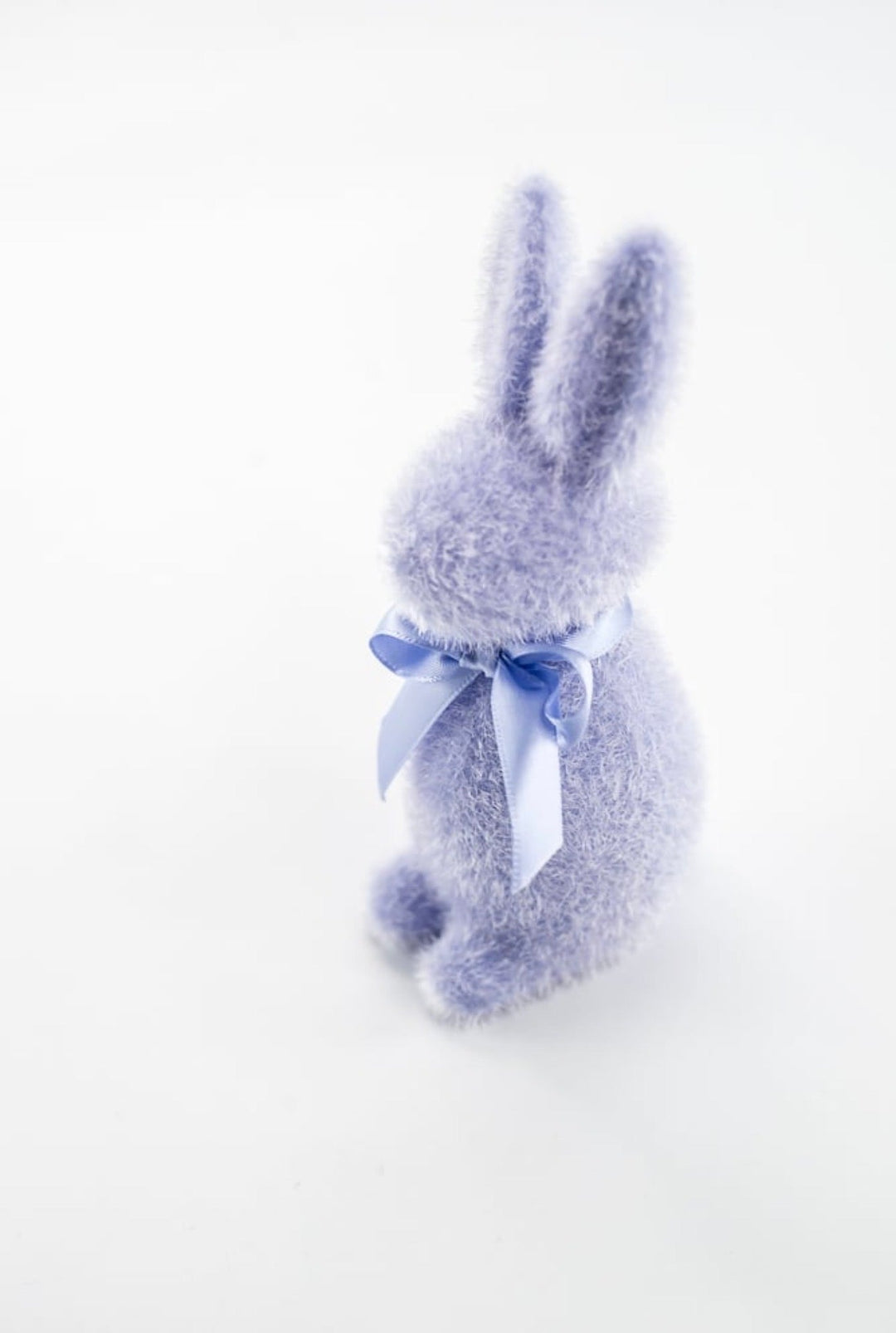 Sherbet Flocked Bunny - 6" SET of 3 - Greenery Market4540716