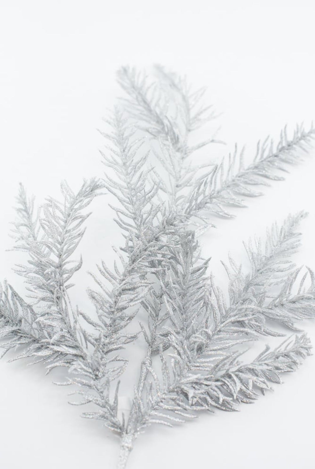 Shimmer noble pine spray - silver - Greenery MarketSeasonal & Holiday DecorationsXV765926