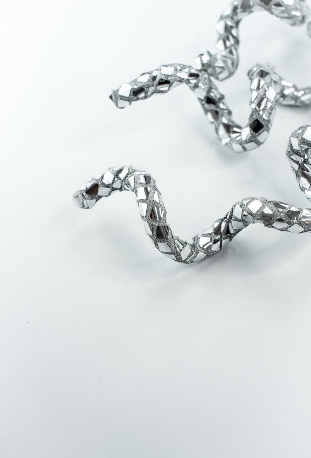 Silver Disco Curly Spray - Greenery Market86271SV