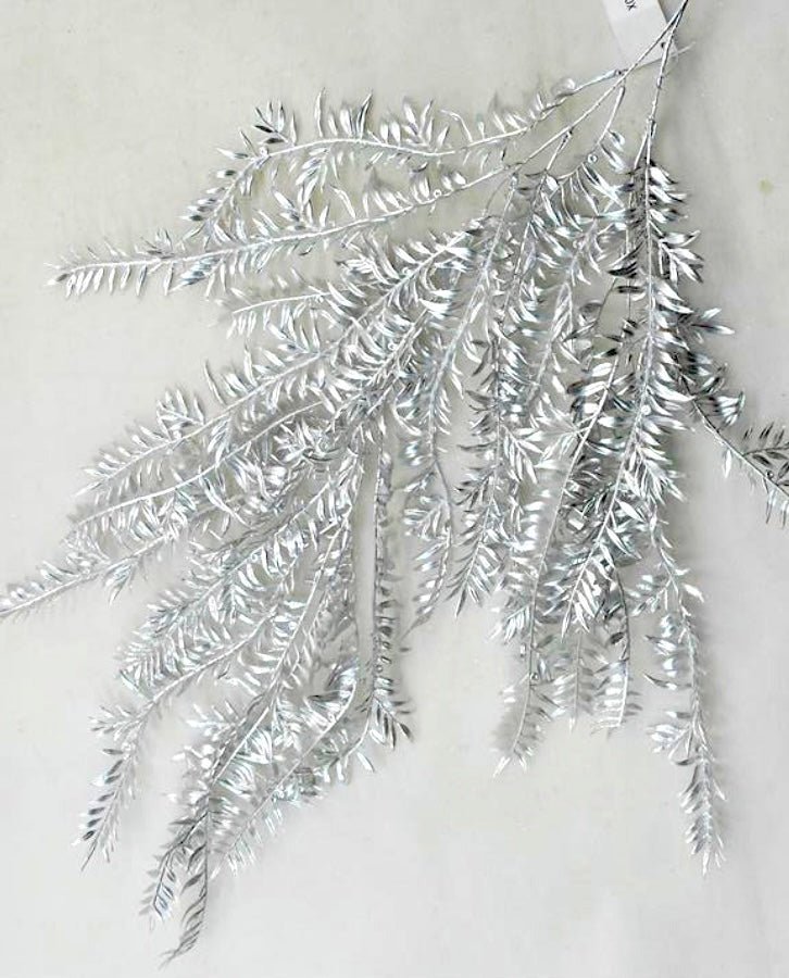 Silver hanging hemlock spray - Greenery MarketChristmasXG924-SV